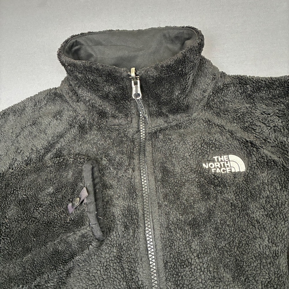 The North Face Full Zip Fleece Sweater Jacket Women's Size Medium Black